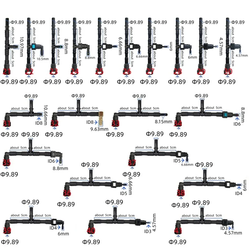 

9.89 Индивидуальный тройник для проверки давления топлива с дизельным отопителем, специальная конструкция, для подключения к женскому трубопроводу, 1 шт.