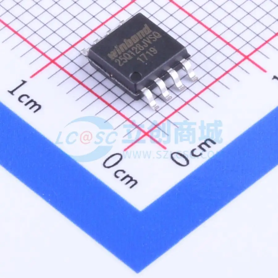 

Rsh (20Pcs) Original Genuine Patch W25Q128Jvsiq 25Q128Jvsiq Soic-8 128Mbit Flash Memory Chip