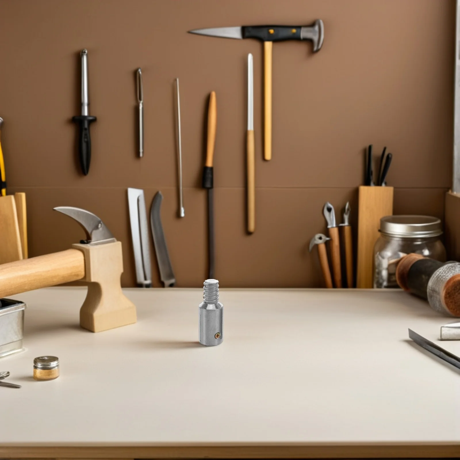 

3Pcs Aluminum Alloy Threaded Handle Connectors Replacement Tips for Mop Broom Poles Wood Metal Household Cleaning Tools