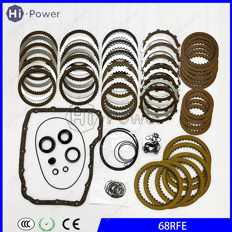 68rfe Auto Transmission Repair kit + Friction plate For Dodge 68RFE Gearbox Clutch Plates Disc Overhaul Kit