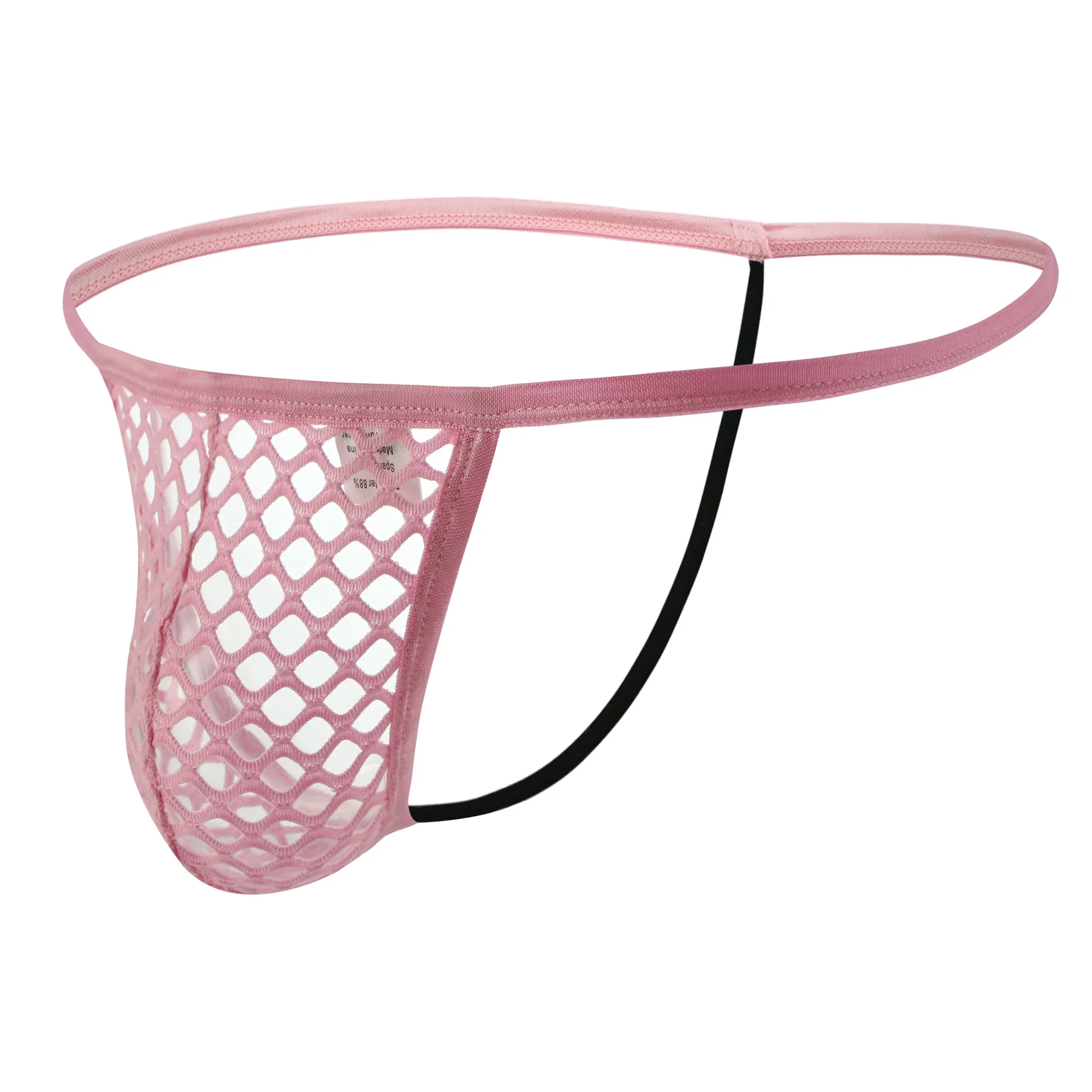 

Men's Lingerie Underwear Bikini G-strings Briefs Low Waist Underpants Hombre T-Back Hollow Out Thongs Mesh Fishnet Sheer Panties