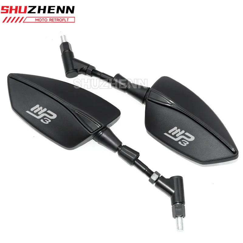 لبياجيو MP3 250 300 500 HPE دراجة نارية الجانب مرآة مرايا الرؤية الخلفية