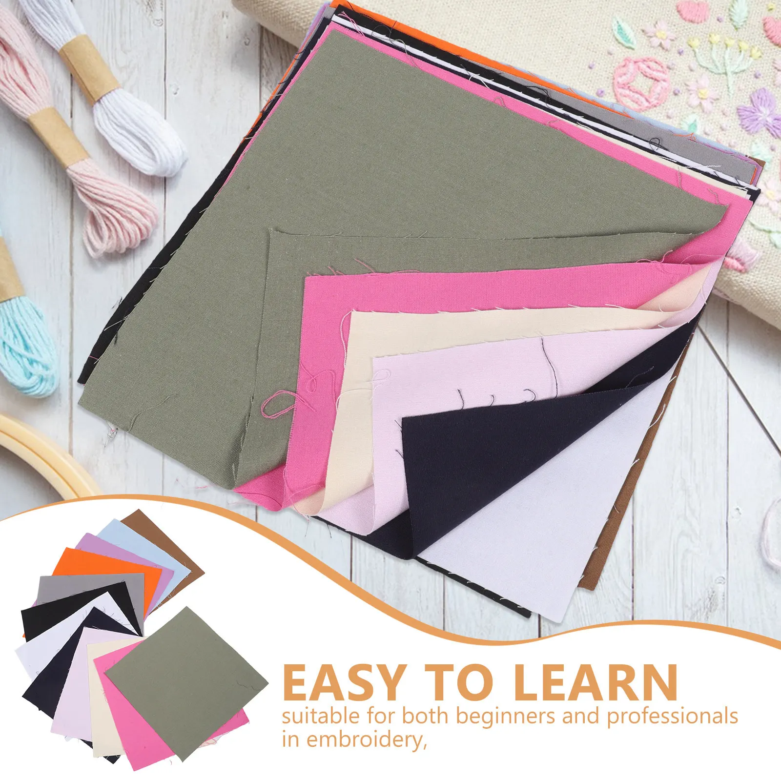 Linnen katoenen borduurstof, 1 - Is Sewing A Textile Craft recensie en prijs