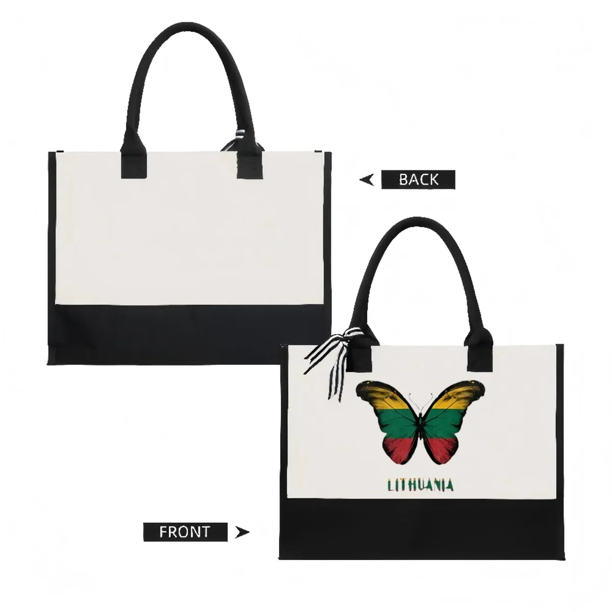 علم Azawad معزول على 2026 وصول جديد موضة عملية واسعة قابلة لإعادة الاستخدام حمل حقيبة نمط طباعة 2 لهجة Heav