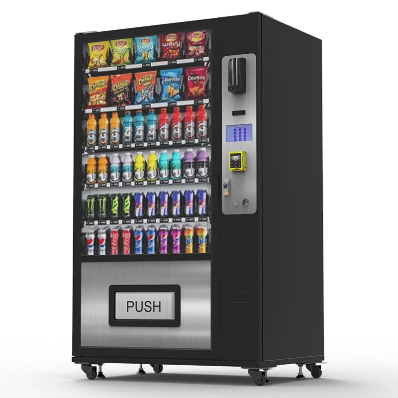 FL Snack and Beverage Vending Machine remote background management for commercial site self‑service selling gear