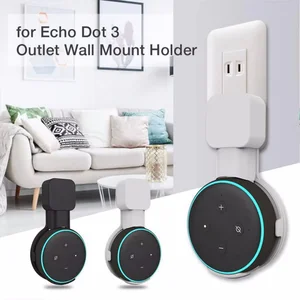 Wall Mount Holder for Echo Dot 3, Cord Management Bracket, Portable speaker, Soundbox Hanger, 3rd Generation 8 Main Smart Virtual Assistant Sales - №7