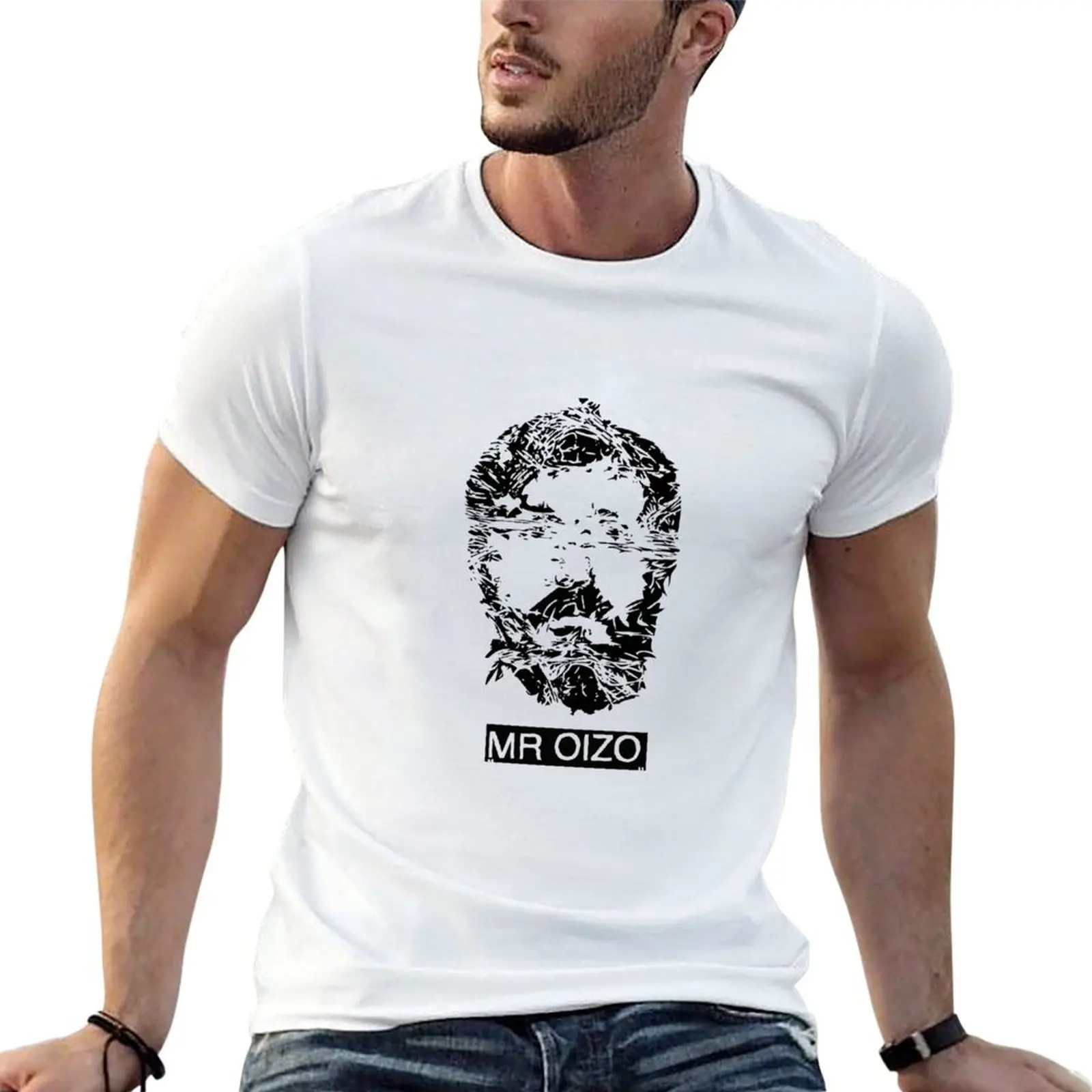 

Mr Oizo III T-Shirt cotton t shirts man 100% black cotton t-shirt plain for man package man t shirt luxury T-shirt