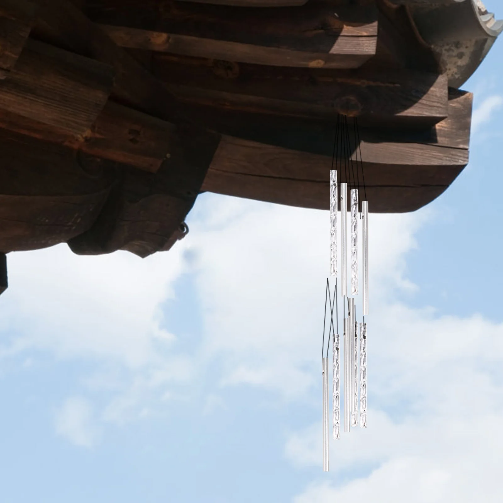 

1Set Aluminum Wind Chime Tubes Metal DIY Craft Parts for Garden Patio Outdoor Decoration Wind Chime Kit Metal for DIY