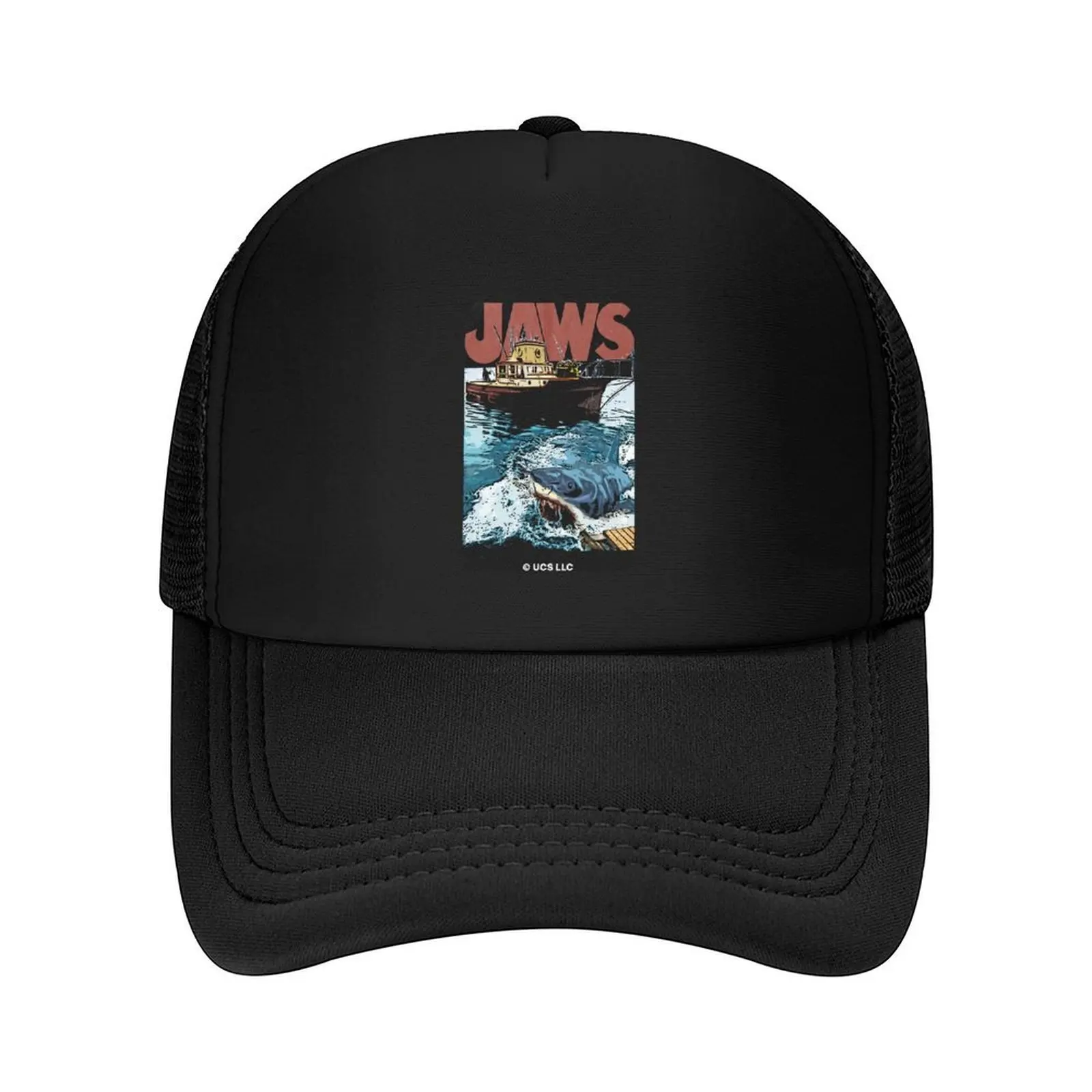 

Jaws movie poster Baseball Cap hiking hat Golf funny hat Trucker Cap Boy Women's