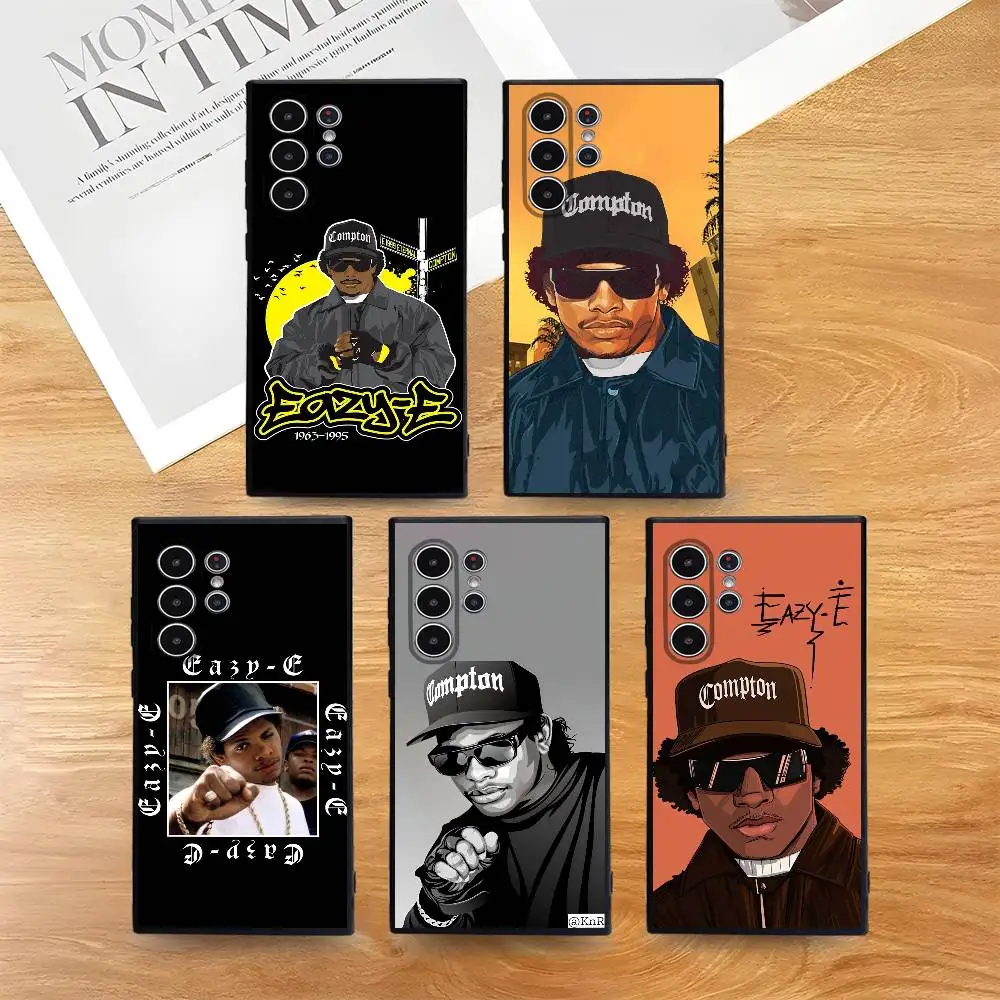

Singer Rapper E-Eazy E Phone Case for Phone S series s21 s22 s23 s24 s25 FE Plus Ultra TPU Soft to Skin-friendly case