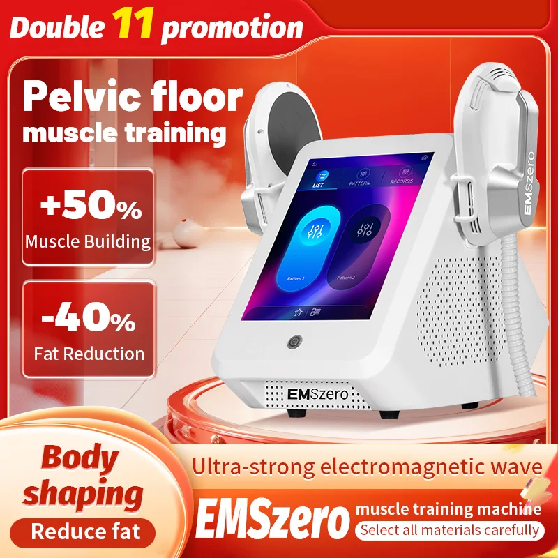 

EMSzero Machine Professional Body Shaping Electromagnetic Weight Loss Muscle Building 6500W New upgrade Painless and Fast