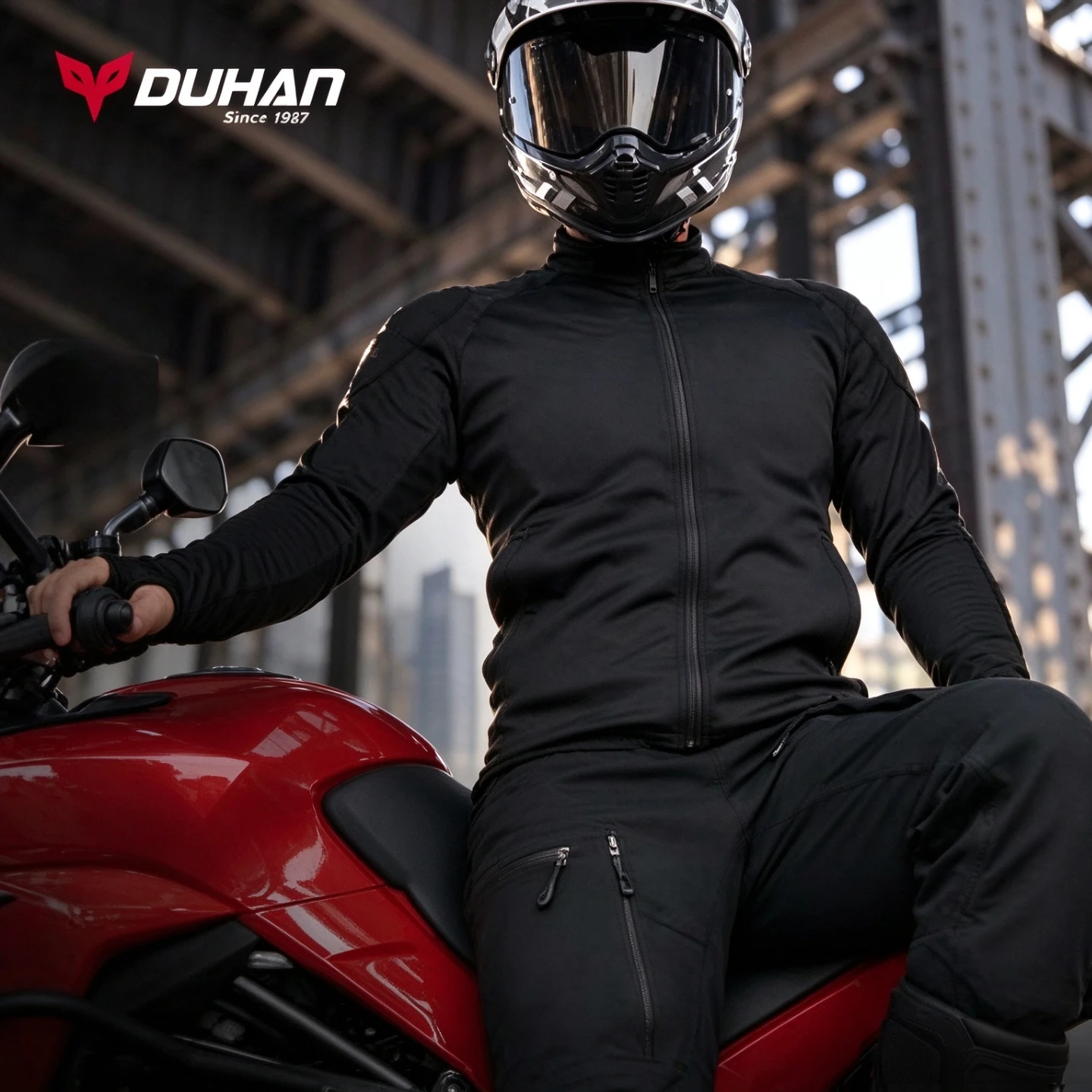 سترة دراجات نارية حرارية من DU - مراجعة Motorcycle Jacket Thermal Liner وسعره