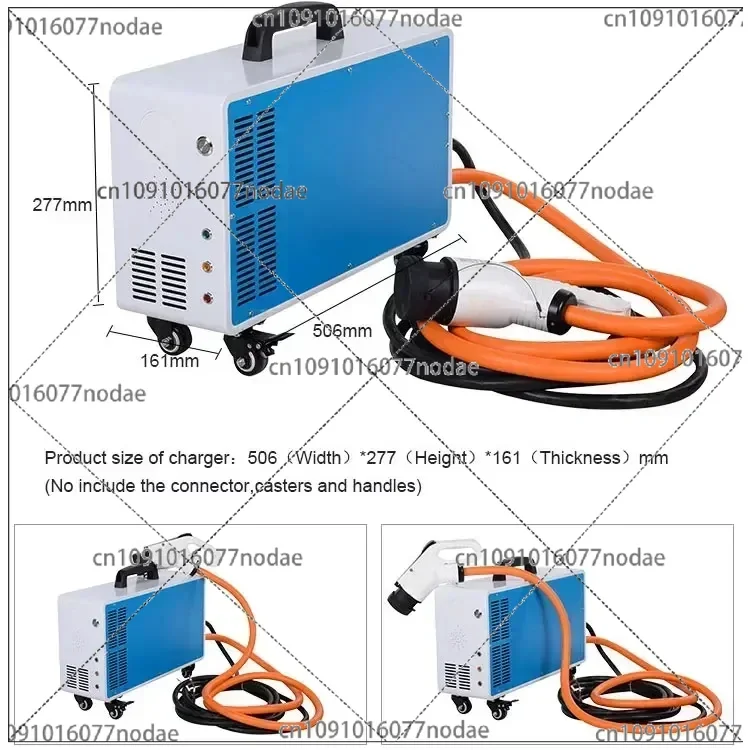 Chinese Car Fast Charge Portle Gbt Dc 380V 15kw Electric Vehicle Car Ev Charging Station