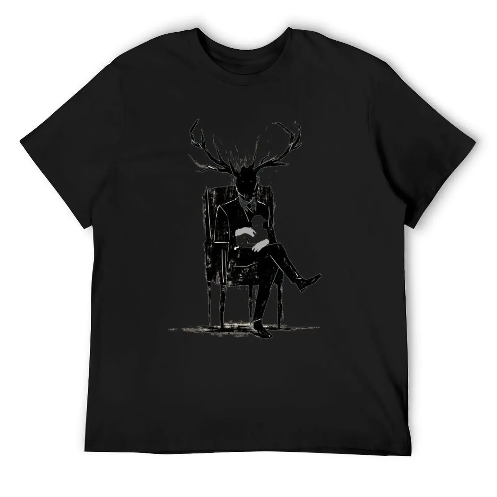 

Hannibal Lecter NBC Stag Antlers Lamb T-Shirt plain vintage clothes valentines clothes new edition mens plain t shirts