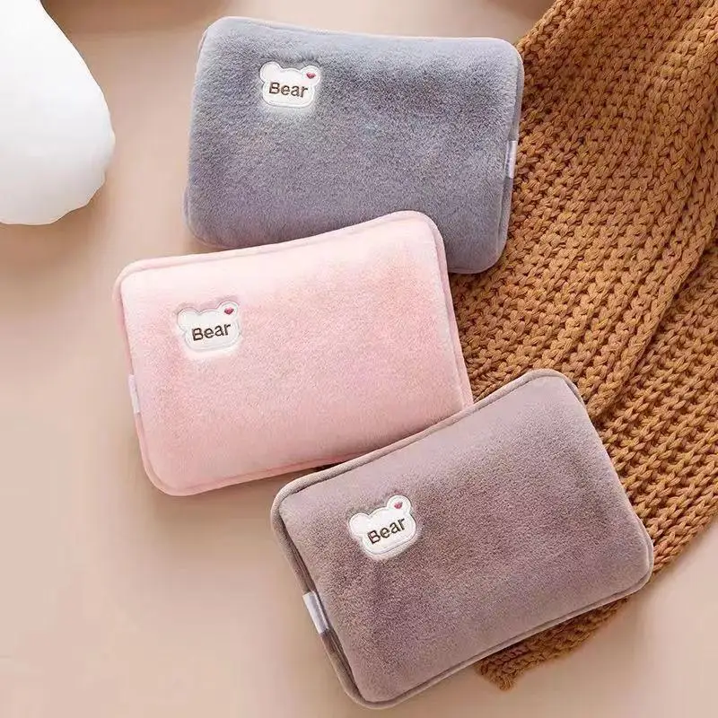 Rechargeable Heat Pad Electric Hot Water Bottle Hand Warmer For Period Cramps Muscle Pain Neck Back Shoulder Leg Home Office Use