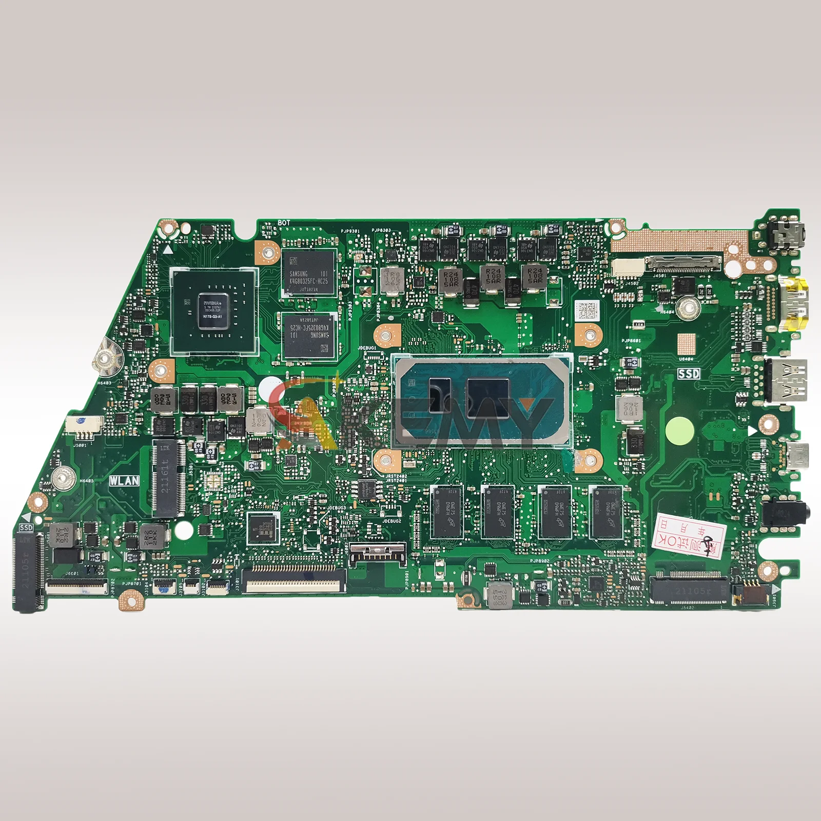 ASUS X421J X521JPY S5600J X521JAY X521JFY X521JQY ノートパソコン用マザーボード X521JQ メインボード 第10世代 I3 i5 i7 100%テスト済み OK stk