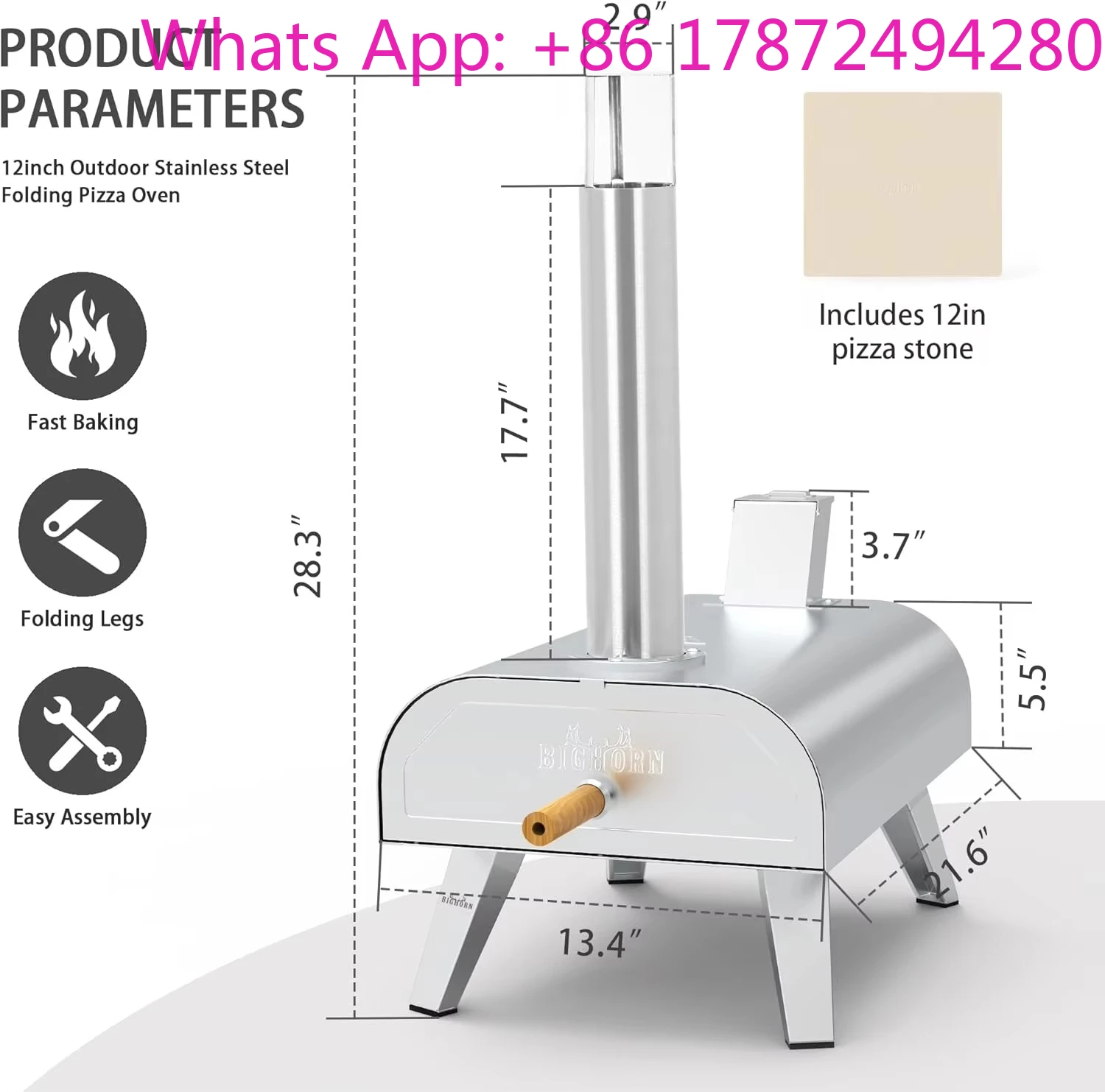 cooker stainless steel grill 12 inch pizza oven wood pellet pizza oven pizza oven