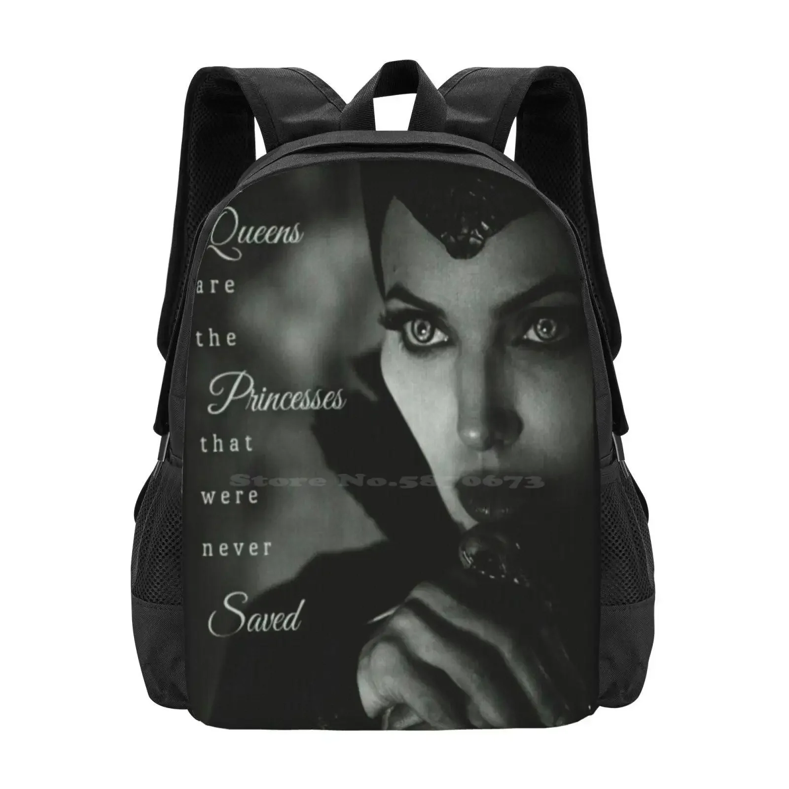 

Pattern Design Bag Student's Backpack Movie Quote