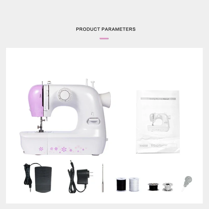 manufacturer 1803 Small Electric Sewing Machine For Cloths Household Mini Electric Portable Maquina De Costura