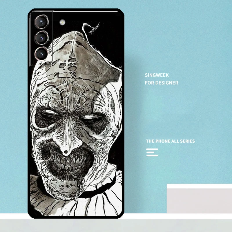 Terrifier Case For Samsung Galaxy S23 S24 Ultra S22 S21 Plus Note 10 Note 20 S9 S10 S20 S21 FE Cover