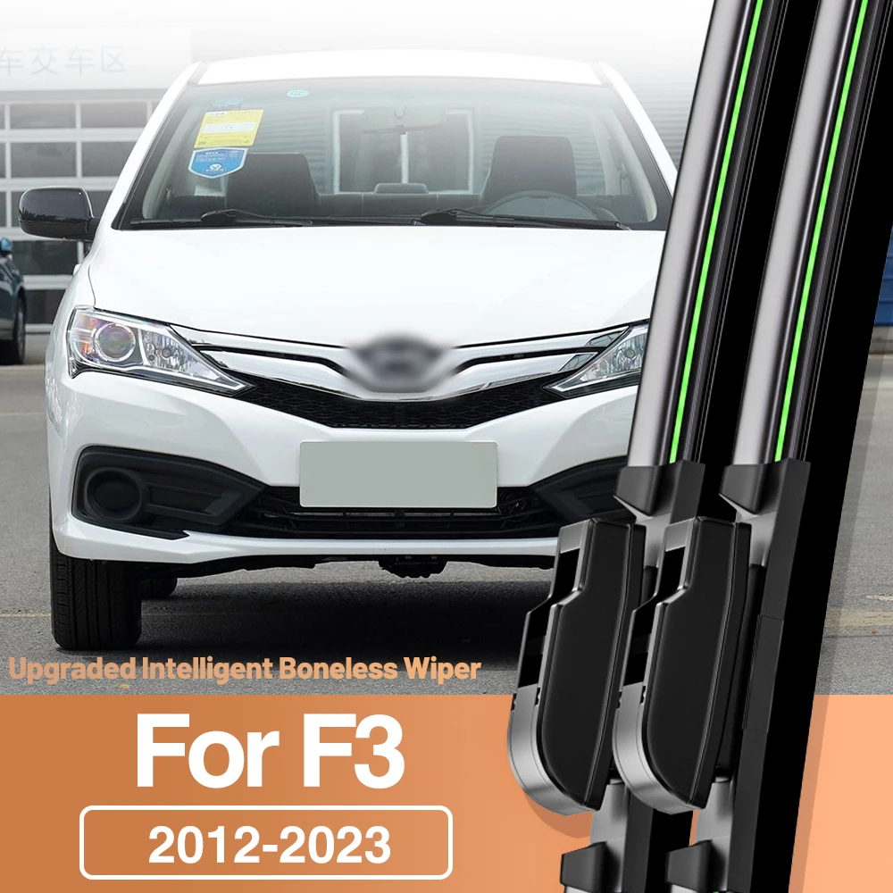 

2pcs For BYD F3 2012-2023 Front Windshield Wiper Blades Windscreen Window Accessories 2013 2014 2015 2017 2018 2020 2021 2022