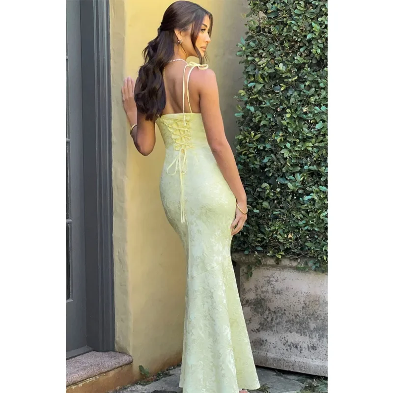 Bandage Gast Cocktail Bodycon Jurk Celebrity Prom Gown Elegante Vrouwen Corset Zeemeermin Avondjurk Sexy Strap Backless