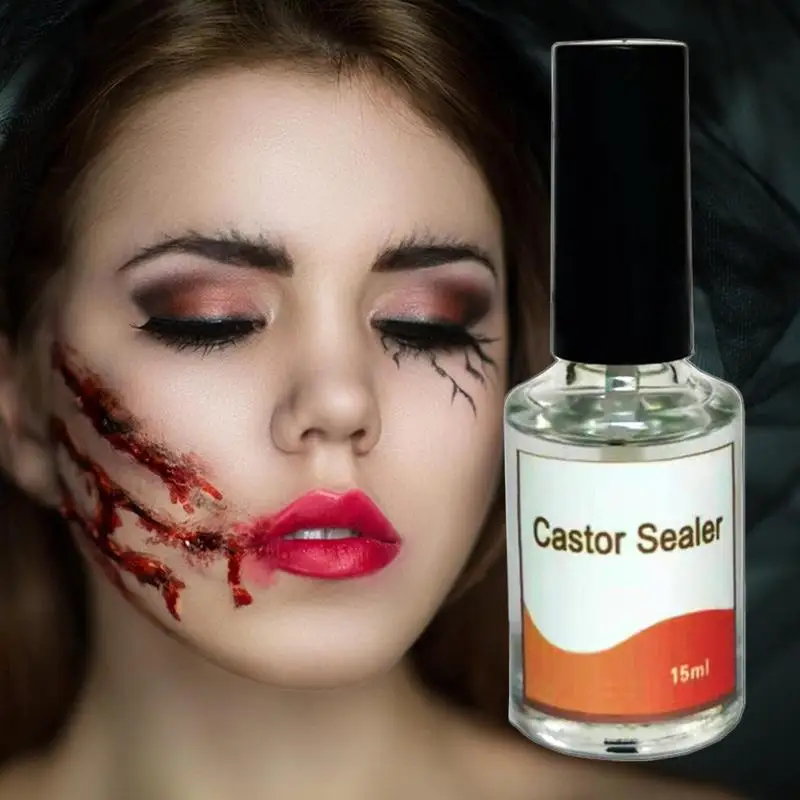 Kit especial maquiagem cera aferidor, Halloween Scar Wax, pele especial ferida modelagem