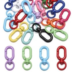 1-5pcs Colorful Lobster Clasps Hooks Alloy Snap Clasp For Jewelry Making DIY Phone Chain Keychain Necklace Bracelets Accessories