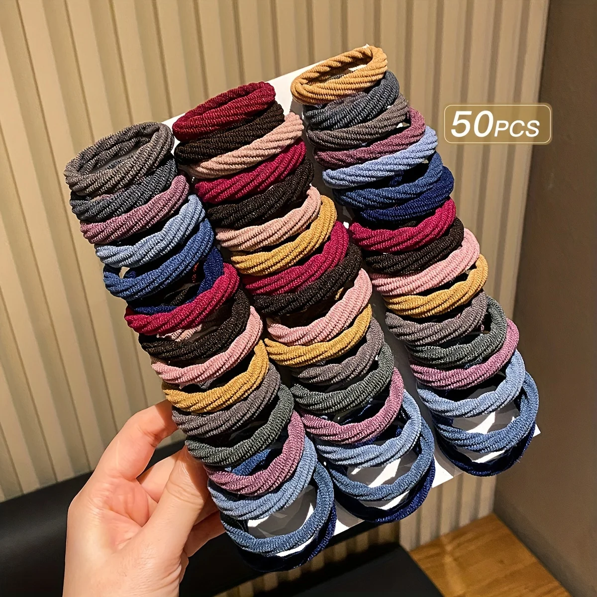 Colorful Elastic Headband Suitable For High-Quality Hairbands For Girls Minimalist Sporty Hair Accessories image 6