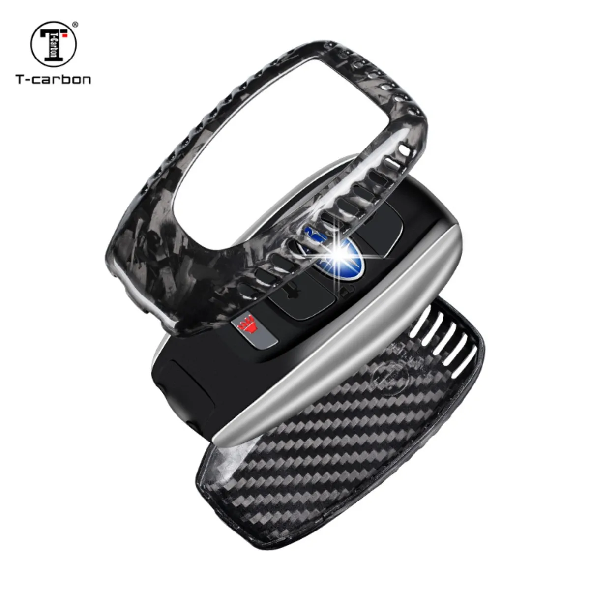 

Т-карбоновый кованый чехол для ключей автомобиля из углеродного волокна, чехол, подходит для Subaru GT86, хит продаж, чехол для ключей, автоаксессуары