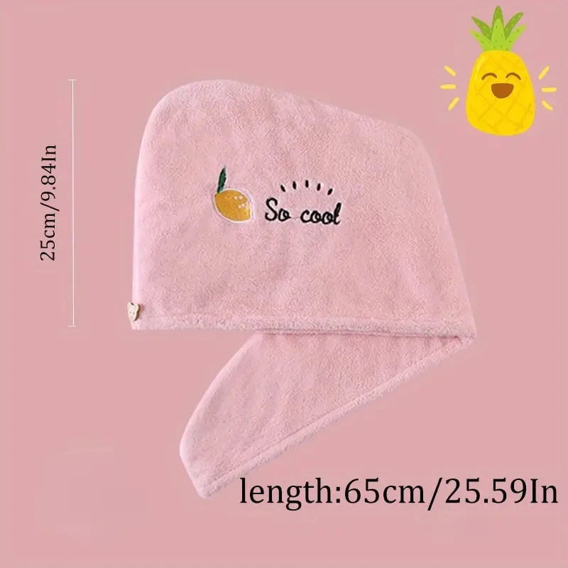 Microfiber Hair Towel Soft Women's Hair Drying Wrap Turban for Wet Hair Efficient Absorption Reduces Frizz Quick Dry
