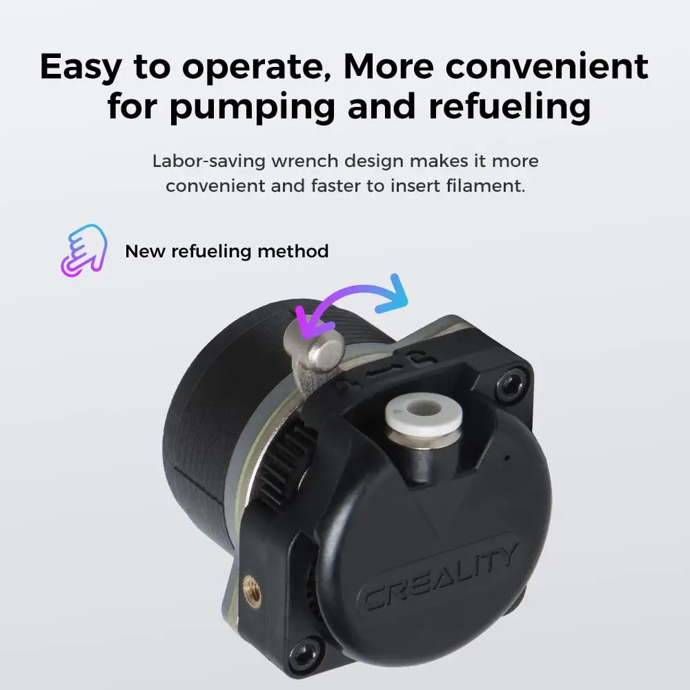 

Экструдер Creality K1/K1 Max/K1C с мотором, официальный улучшенный комплект экструзионного механизма K1 для 3D-принтеров K1 SE/Ender 3 V3 Plus