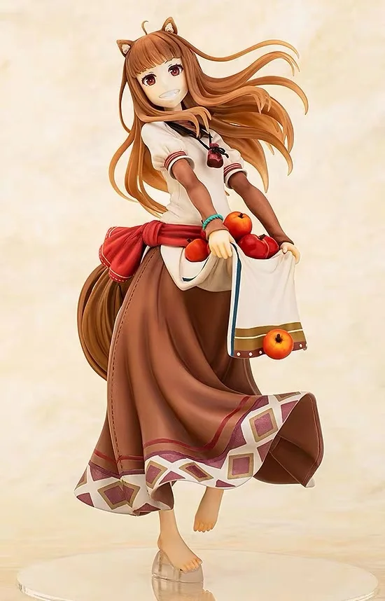 100% Original:Spice and Wolf Holo Apple Harvest ver 1/7 PVC Action Figure Anime Figure Model Toys Figure Collection Doll Gift