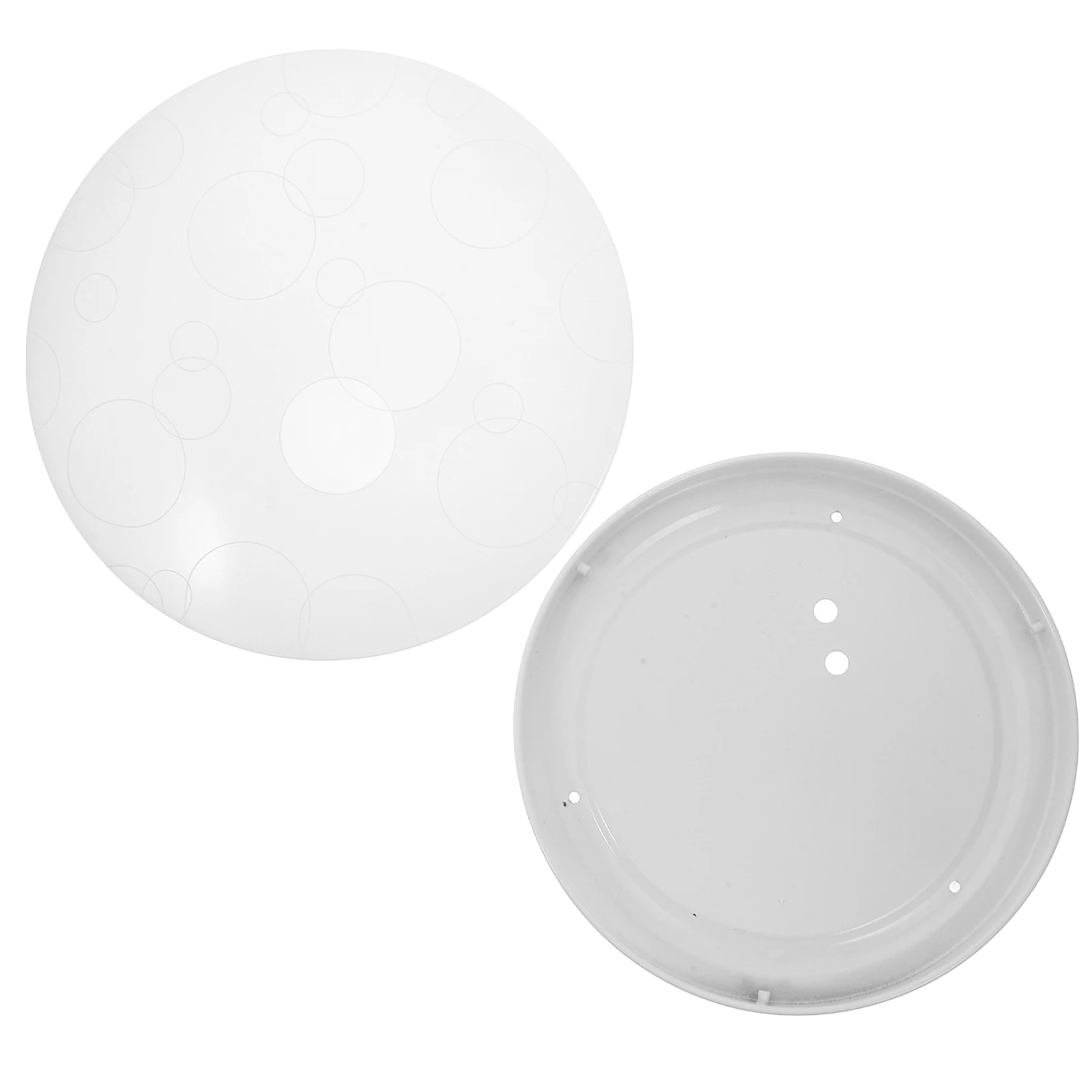 

Ultra Thin Cover Base PC Material Anti Glare Bedroom Balcony Ceiling Light Covers Replacement Globes Fixtures Outdoor Light