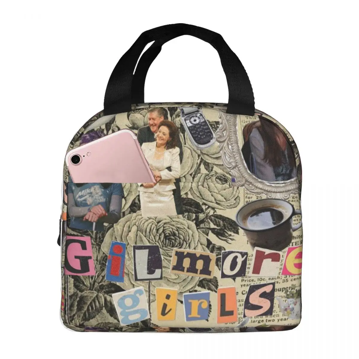 حقيبة غداء معزولة للفتيات من جيلمور للأطفال في المدرسة، صندوق طعام حراري مبرد، حاوية صناديق الغداء المقاومة للتسرب #1