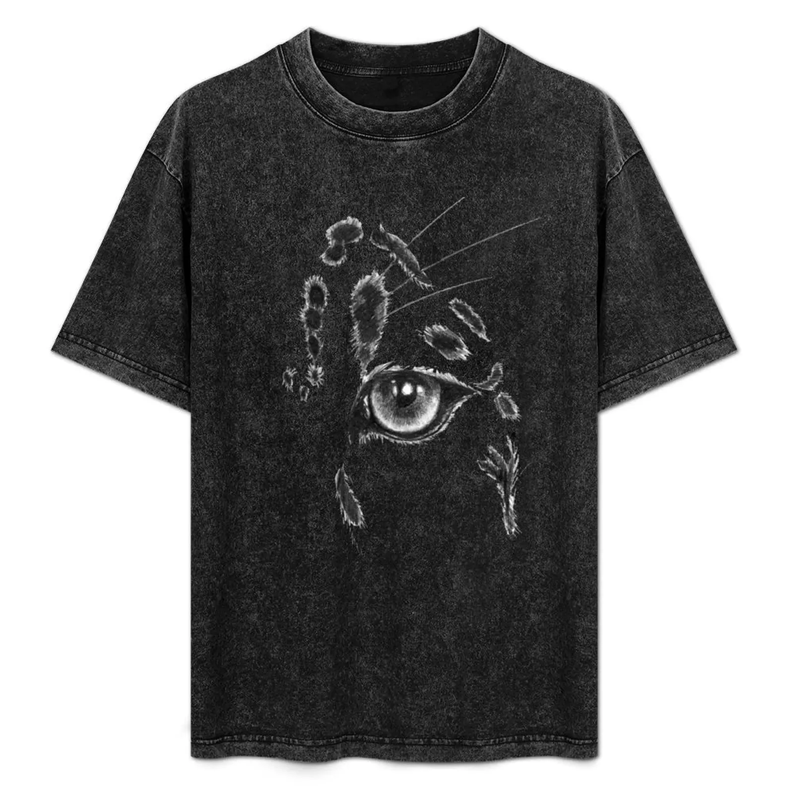 

Snow Leopard Eye T-Shirt sweat vintage anime shirt sublime men t shirts