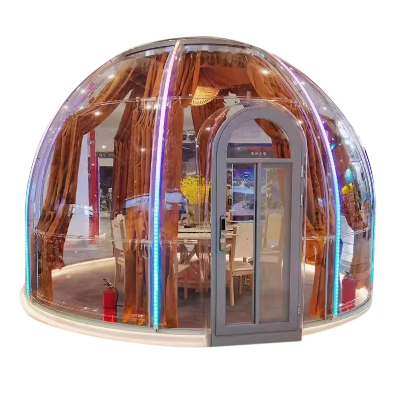 Pc Starry Room Mobile Net Red B & B Bubble House Space Capsule Transparent Sunshine Room Restaurant Tent