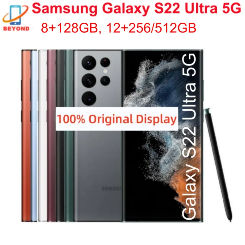 Samsung Galaxy S22 Ultra 5G S908U S908U1 S908E S908B S9080 S908N