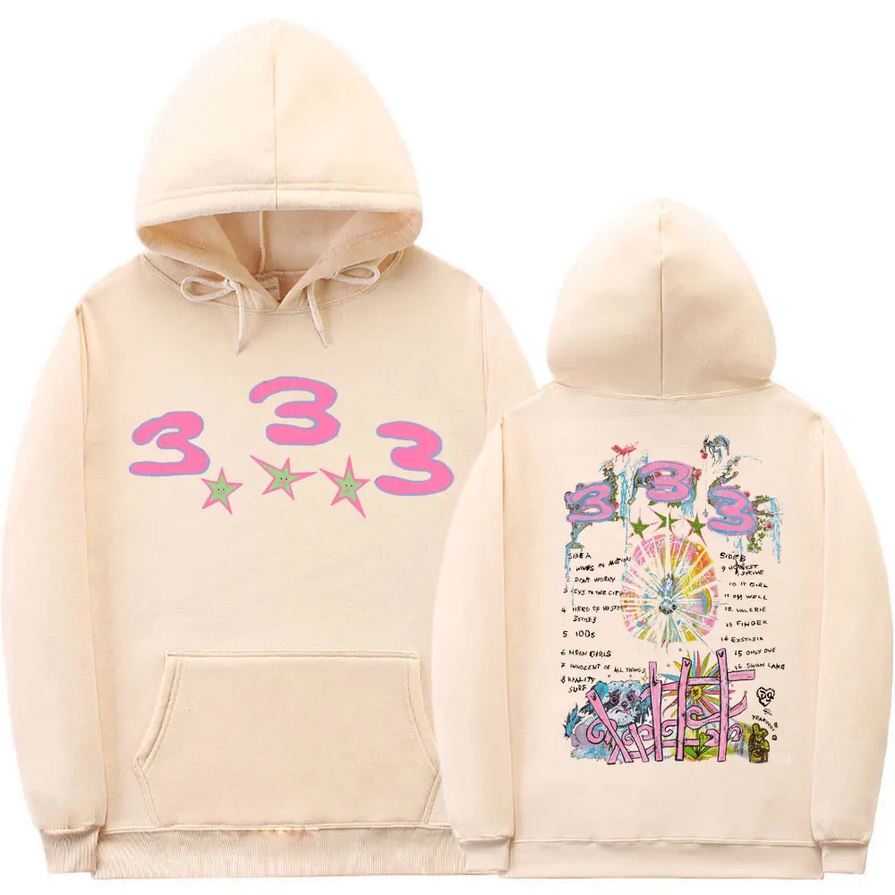 Bladee 333 Hip Hop Trend Skate Ablauf Gang Hoodie Tops Unisex Hipster Casual Sweatshirt Männer Frauen Mode Künstlerischen Sinn Hoodies – Detail 5