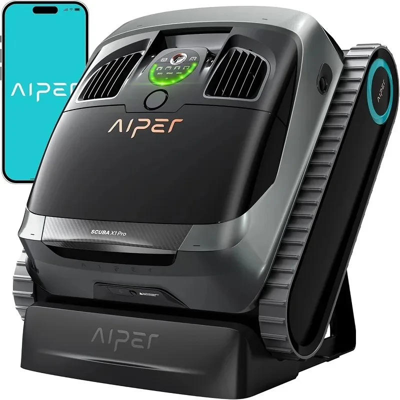 

СОВЕРШЕННО НОВЫЙ беспроводной робот для бассейна AIPER Scuba X1 Pro, интеллектуальная регулировка всасывания, модернизированный срок службы батареи, многослойная фильтрация,