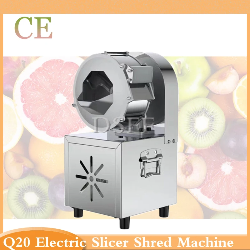 Commercial Stainless Steel Vegetable And Fruit Shredder, Carrot, Ginger, And Potato Slicer