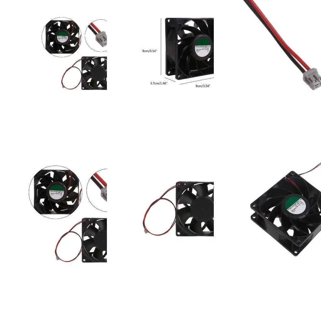 

31BA FANUC SYSTEM FAN PMD2409PMB1-A с полным набором кронштейна 24 В 12.2W