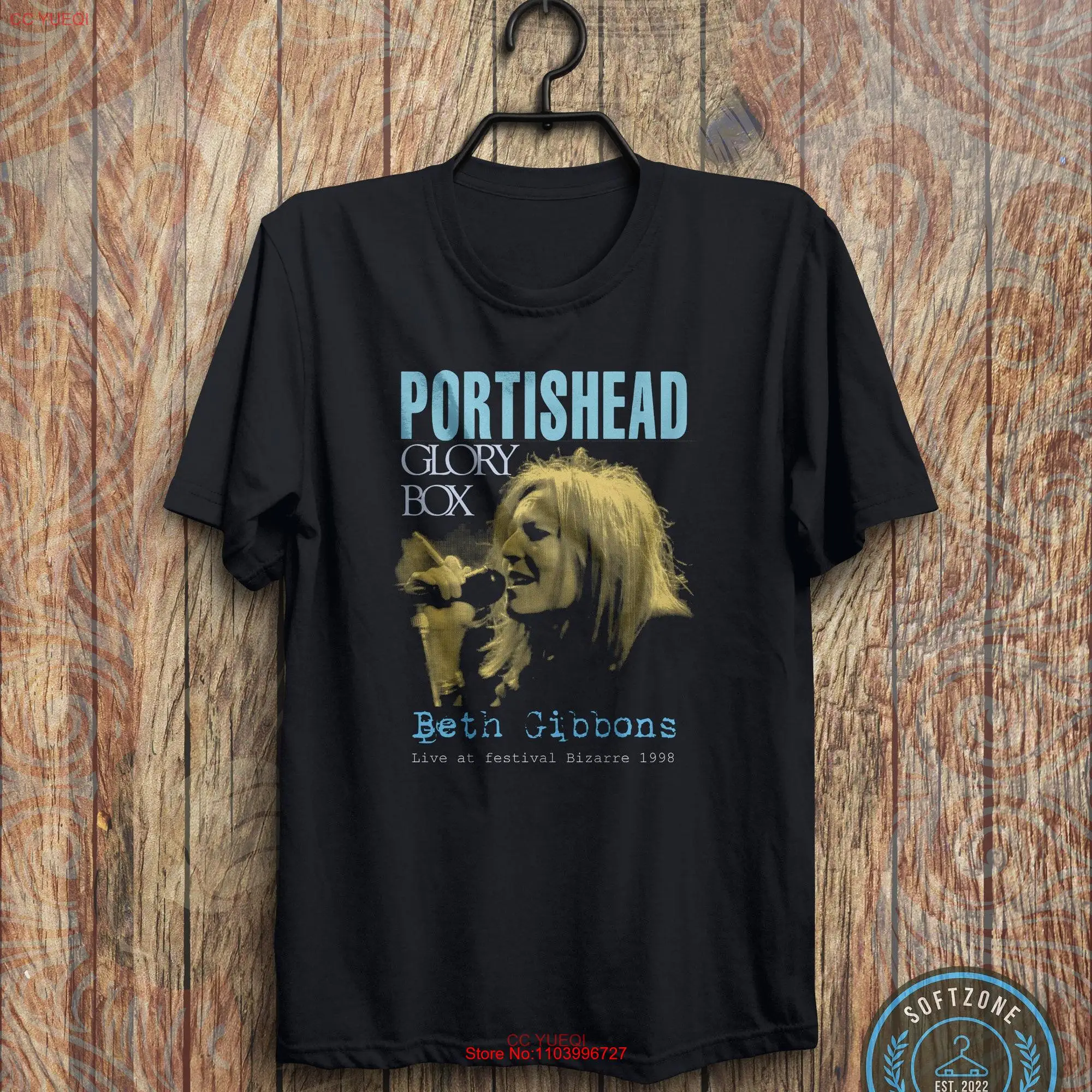 Portishead Glory Box Vintage 90's T Shirt Rock Trip hop Band long or short sleeves