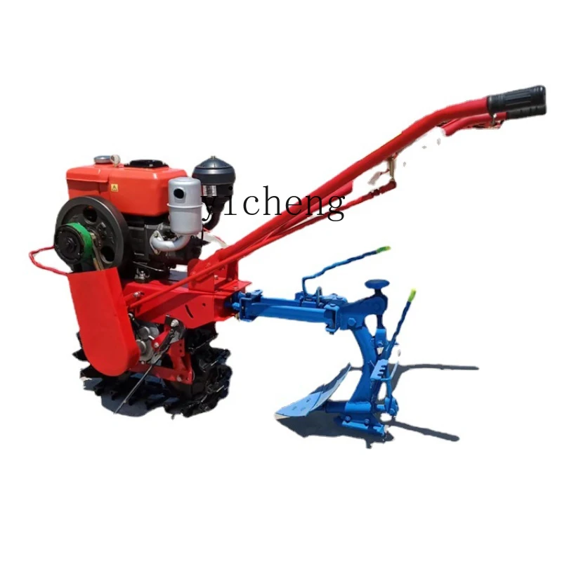 

Zk Farmland Soil Preparation Machine Small Single Chain Roller Cultivation Machine Single Wheel Ground Turning Machine