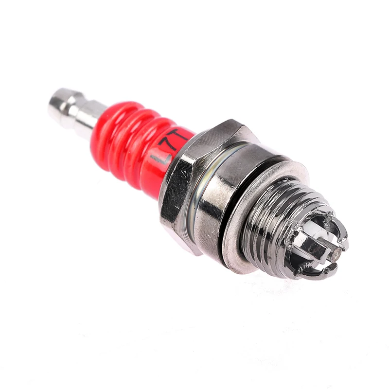 

1Pc Three-sided Pole Spark Plug L7TJC For Gasoline Chainsaw And Brush Cutter New Garden Machinery Lawn Mower Accessories‘