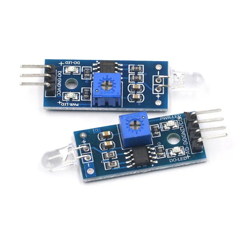 5~500Pcs 3-Pin/4-Pin Photosensitive Diode Module Light Brightness Detection Photoelectric Switch Intelligent Car