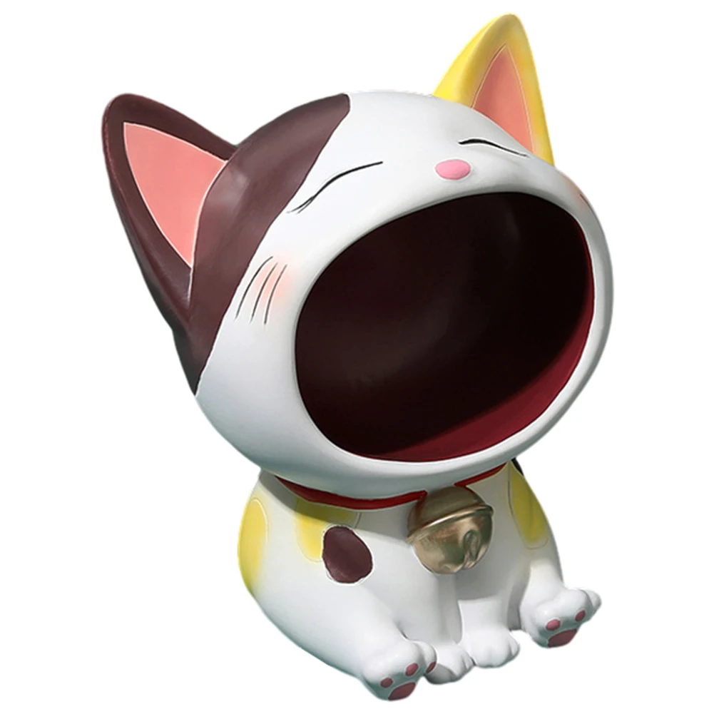 Фигурка Кошки Из Смолы, Брелок Ручной Работы, Креативный Современный Стиль, Украшение Для Рабочего Стола Фигурка Кошки Из Смолы, Брелок Ручной Работы, Креативный Современный Стиль, Украшение Для Рабочего Стола