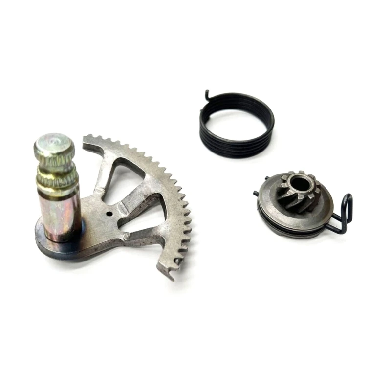 

094D for 50 50SX Shaft Sleeve Gear Spring Metal Kick Starter Spring Assembly Set