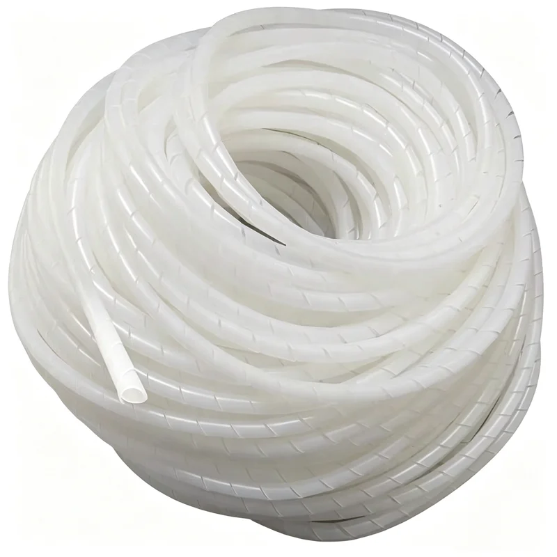 PE Tube Vacuum Process Accessories Spiral Tube for Resin Infusion RTM Vacuum Infusion （Diameter:6MM/8MM/10MM/12MM )