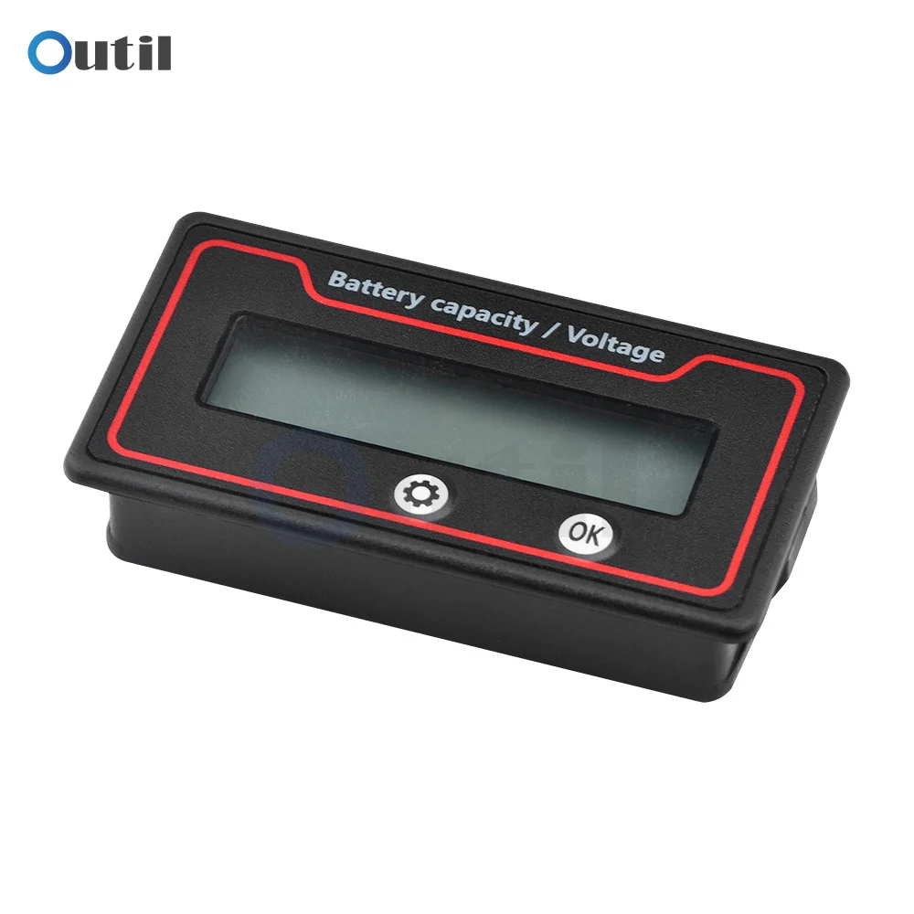 Battery Power Display Meter 9-120V Lithium Lead Acid Battery Iron battery capacity tester voltage volt ammeter battery monitor